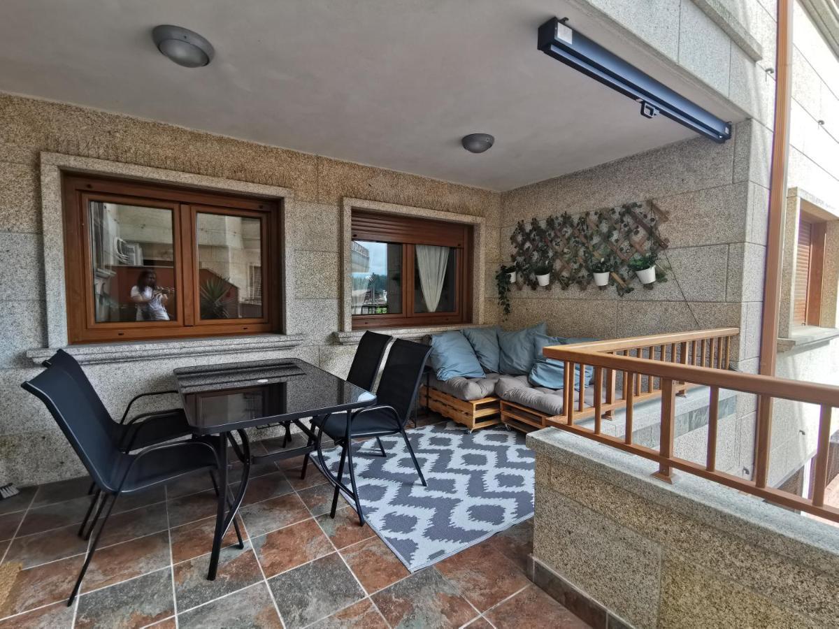 Precioso Apartamento En La Playa De La Lanzada. Sanxenxo Luaran gambar